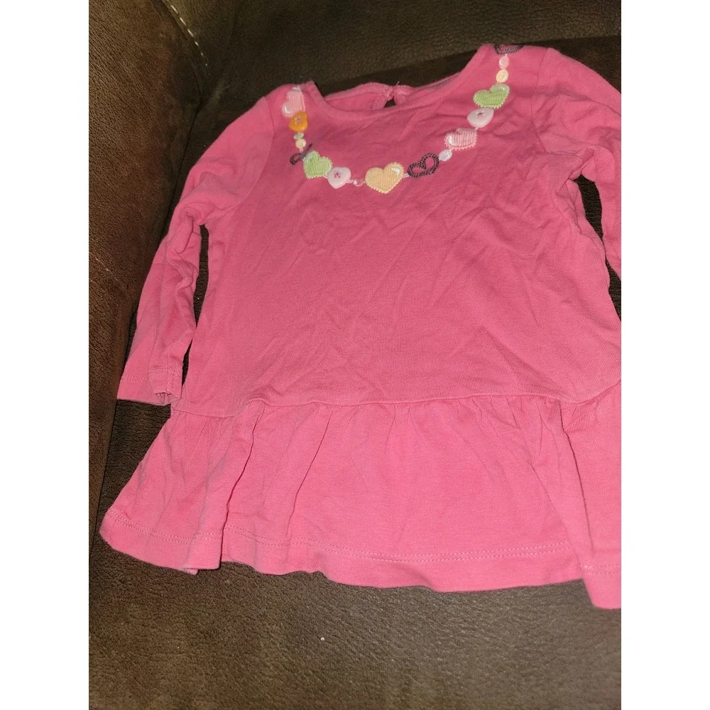 Gymboree little hearts tunic top‎ and leggings size 2t outfit
